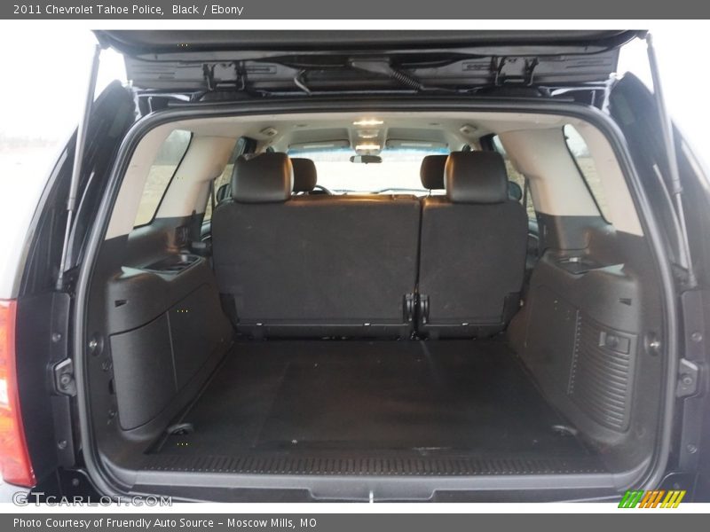 Black / Ebony 2011 Chevrolet Tahoe Police