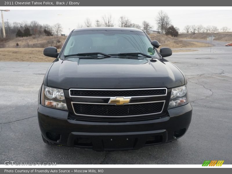 Black / Ebony 2011 Chevrolet Tahoe Police