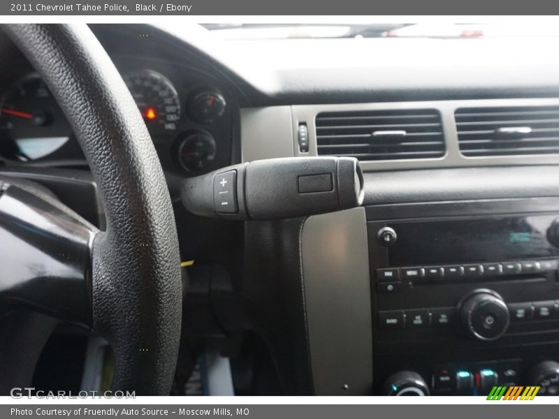 Black / Ebony 2011 Chevrolet Tahoe Police