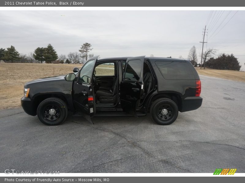 Black / Ebony 2011 Chevrolet Tahoe Police