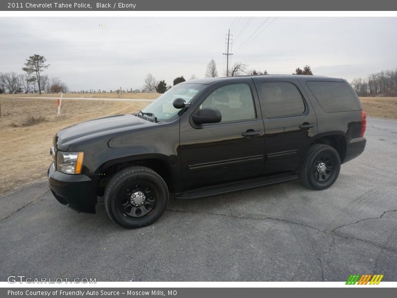 Black / Ebony 2011 Chevrolet Tahoe Police