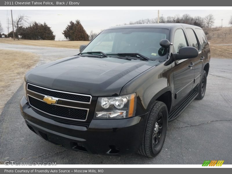 Black / Ebony 2011 Chevrolet Tahoe Police