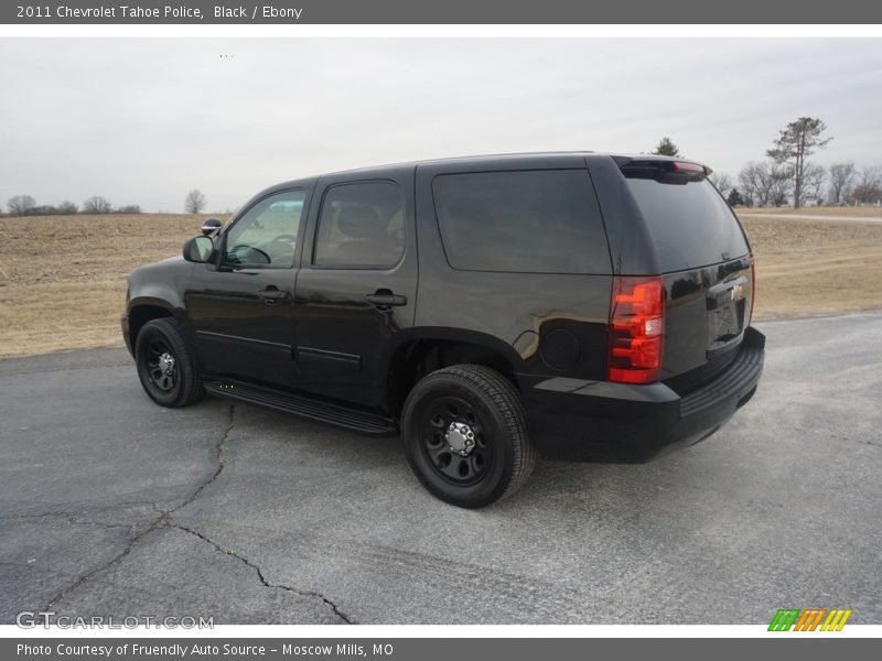 Black / Ebony 2011 Chevrolet Tahoe Police