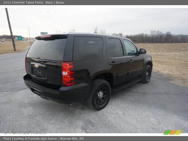 Black / Ebony 2011 Chevrolet Tahoe Police