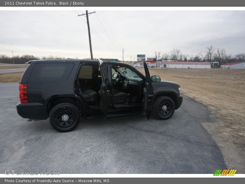 Black / Ebony 2011 Chevrolet Tahoe Police