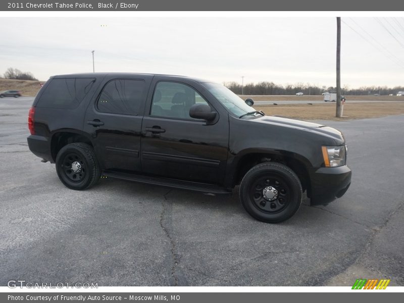 Black / Ebony 2011 Chevrolet Tahoe Police