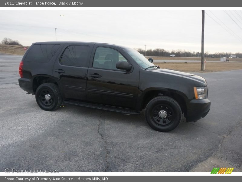 Black / Ebony 2011 Chevrolet Tahoe Police