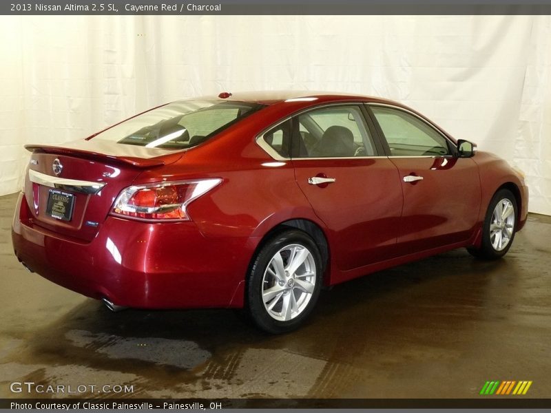 Cayenne Red / Charcoal 2013 Nissan Altima 2.5 SL