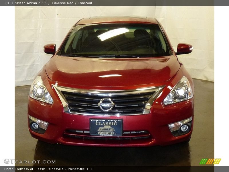 Cayenne Red / Charcoal 2013 Nissan Altima 2.5 SL