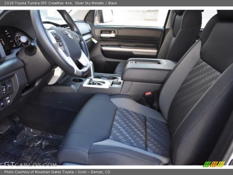 Silver Sky Metallic / Black 2018 Toyota Tundra SR5 CrewMax 4x4