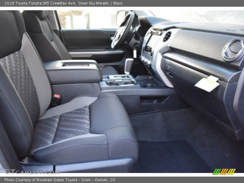 Silver Sky Metallic / Black 2018 Toyota Tundra SR5 CrewMax 4x4
