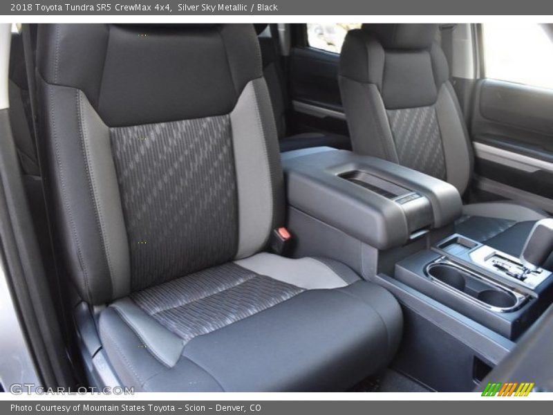 Silver Sky Metallic / Black 2018 Toyota Tundra SR5 CrewMax 4x4