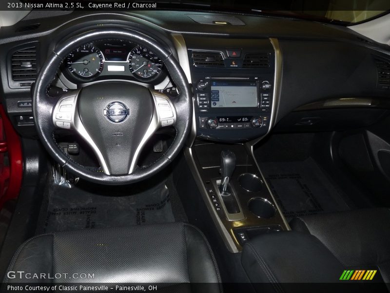 Cayenne Red / Charcoal 2013 Nissan Altima 2.5 SL