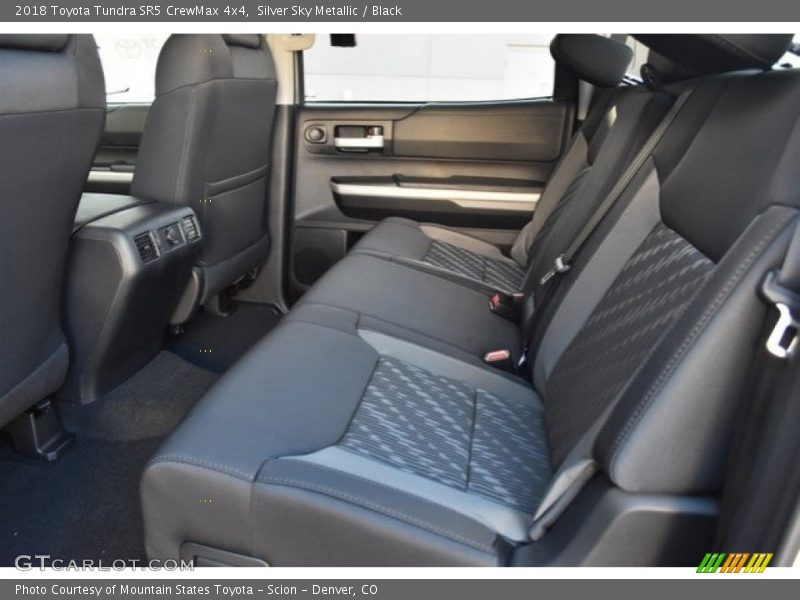 Silver Sky Metallic / Black 2018 Toyota Tundra SR5 CrewMax 4x4