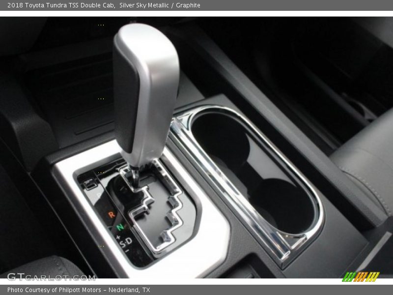 Silver Sky Metallic / Graphite 2018 Toyota Tundra TSS Double Cab