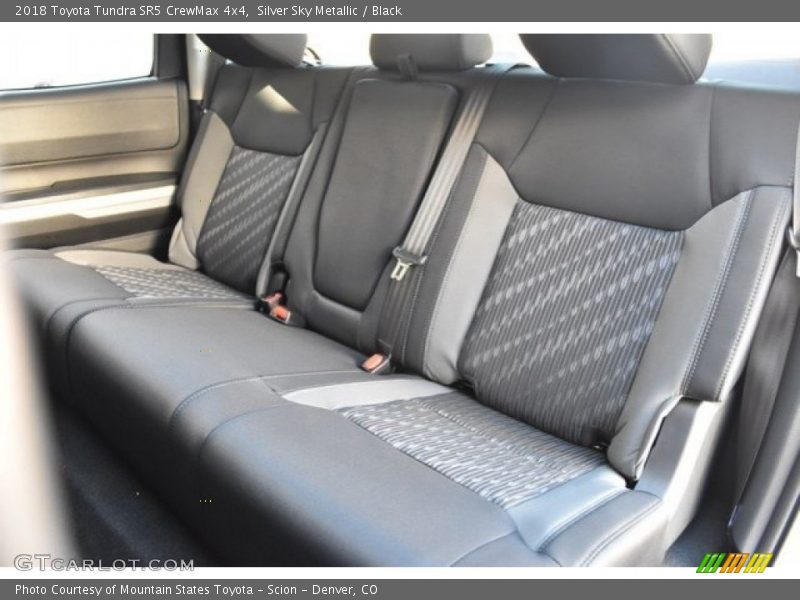 Silver Sky Metallic / Black 2018 Toyota Tundra SR5 CrewMax 4x4