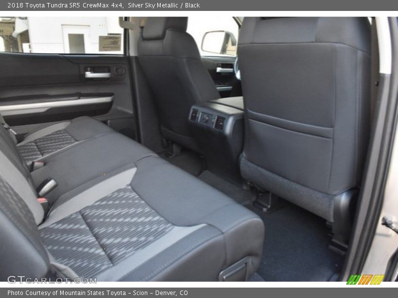 Silver Sky Metallic / Black 2018 Toyota Tundra SR5 CrewMax 4x4