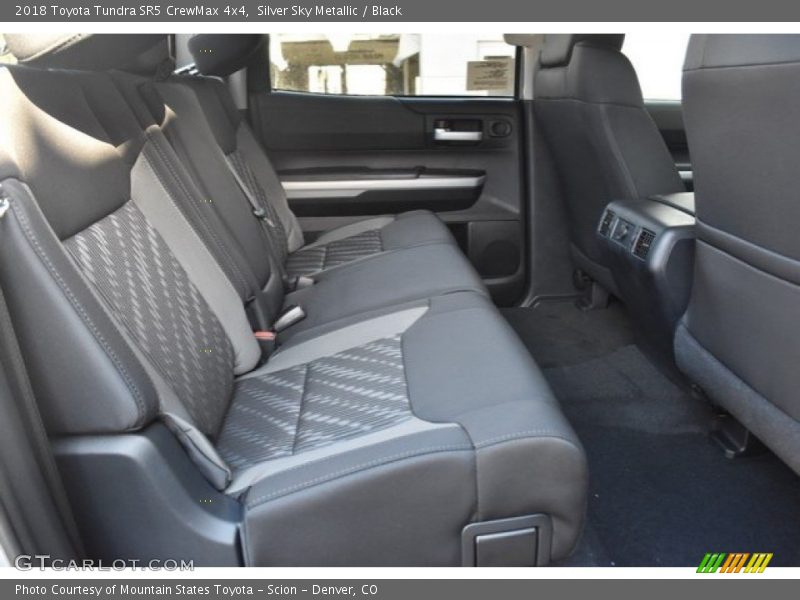 Silver Sky Metallic / Black 2018 Toyota Tundra SR5 CrewMax 4x4