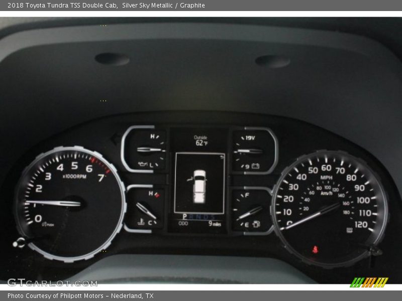 Silver Sky Metallic / Graphite 2018 Toyota Tundra TSS Double Cab