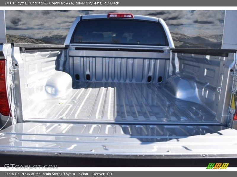 Silver Sky Metallic / Black 2018 Toyota Tundra SR5 CrewMax 4x4