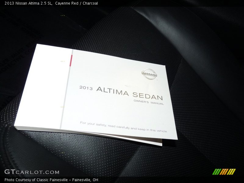 Cayenne Red / Charcoal 2013 Nissan Altima 2.5 SL