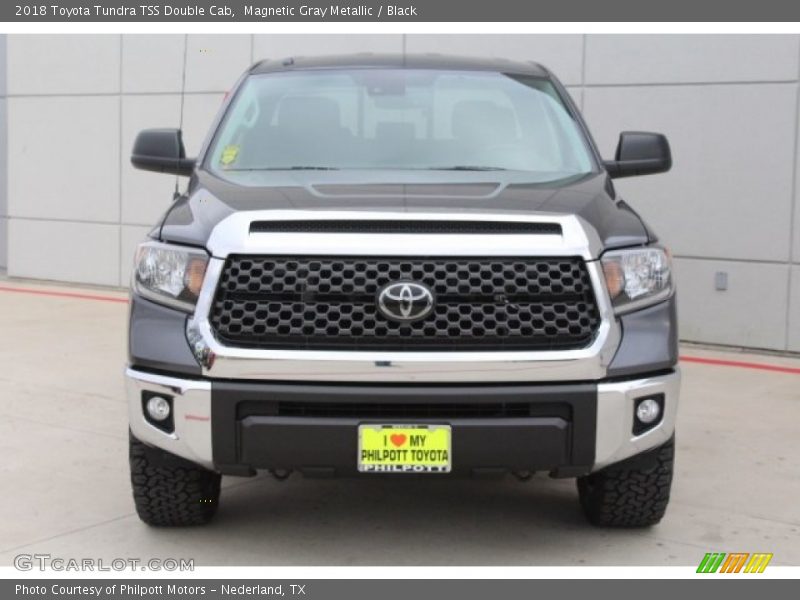 Magnetic Gray Metallic / Black 2018 Toyota Tundra TSS Double Cab