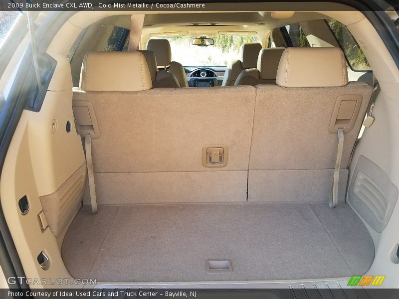 Gold Mist Metallic / Cocoa/Cashmere 2009 Buick Enclave CXL AWD