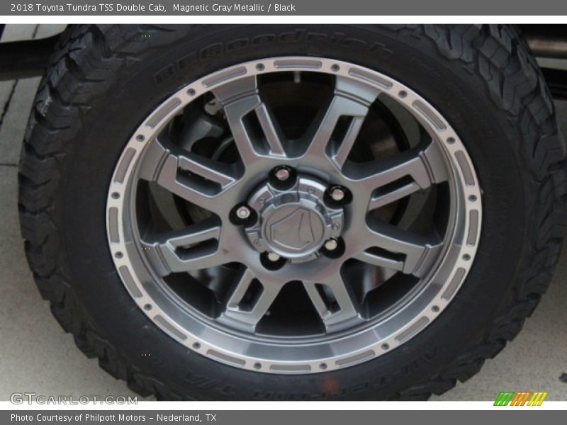 Magnetic Gray Metallic / Black 2018 Toyota Tundra TSS Double Cab