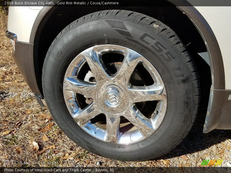 Gold Mist Metallic / Cocoa/Cashmere 2009 Buick Enclave CXL AWD