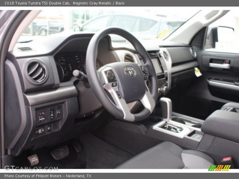 Magnetic Gray Metallic / Black 2018 Toyota Tundra TSS Double Cab