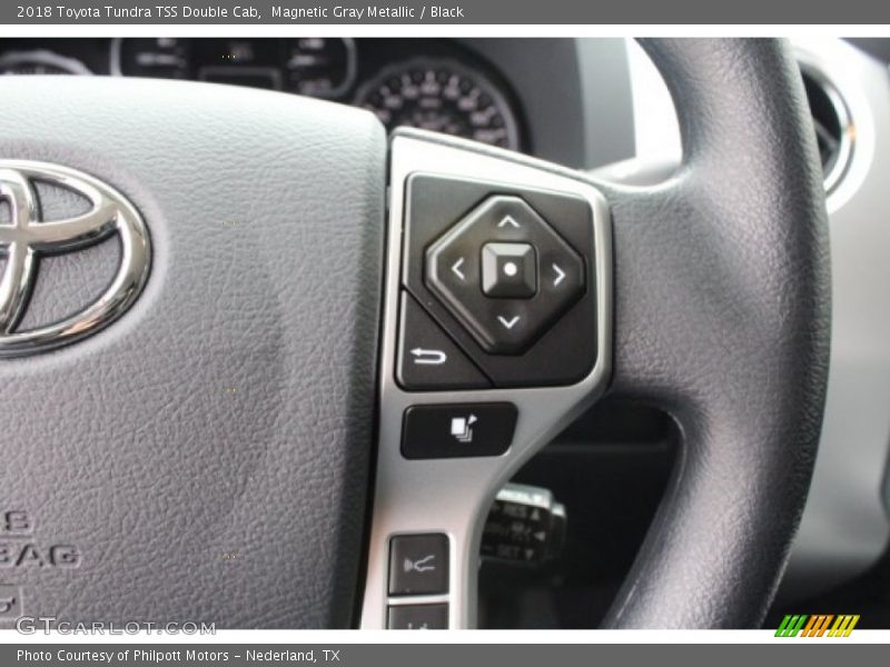Magnetic Gray Metallic / Black 2018 Toyota Tundra TSS Double Cab