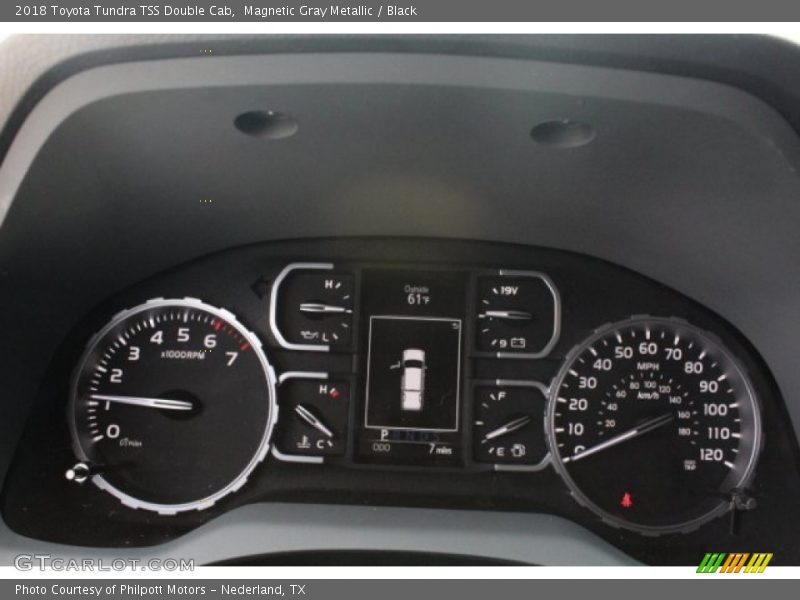 Magnetic Gray Metallic / Black 2018 Toyota Tundra TSS Double Cab