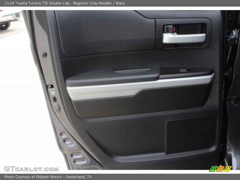 Magnetic Gray Metallic / Black 2018 Toyota Tundra TSS Double Cab