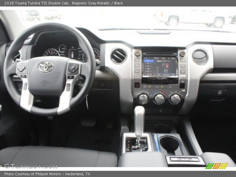 Magnetic Gray Metallic / Black 2018 Toyota Tundra TSS Double Cab