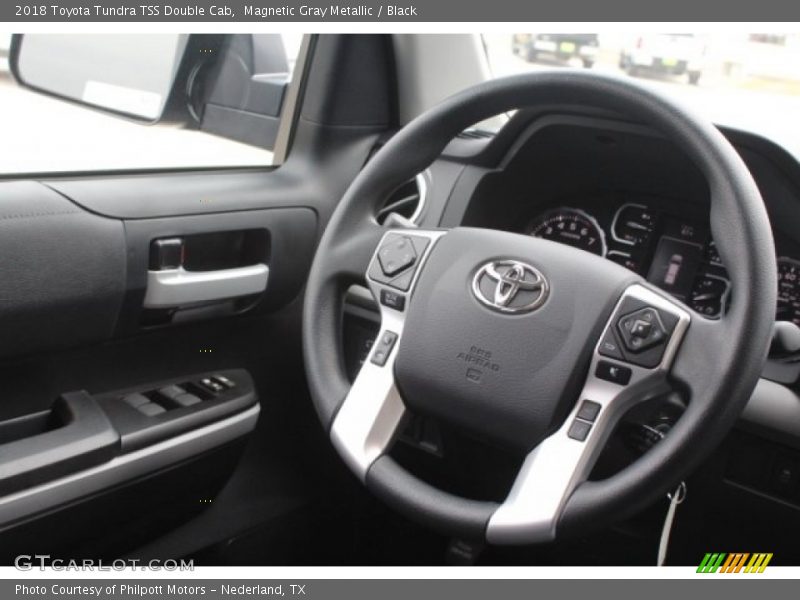Magnetic Gray Metallic / Black 2018 Toyota Tundra TSS Double Cab