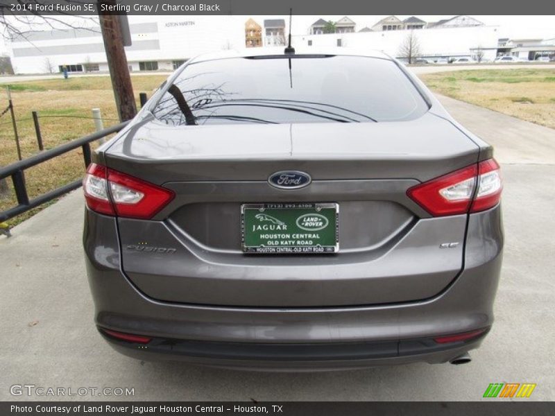 Sterling Gray / Charcoal Black 2014 Ford Fusion SE