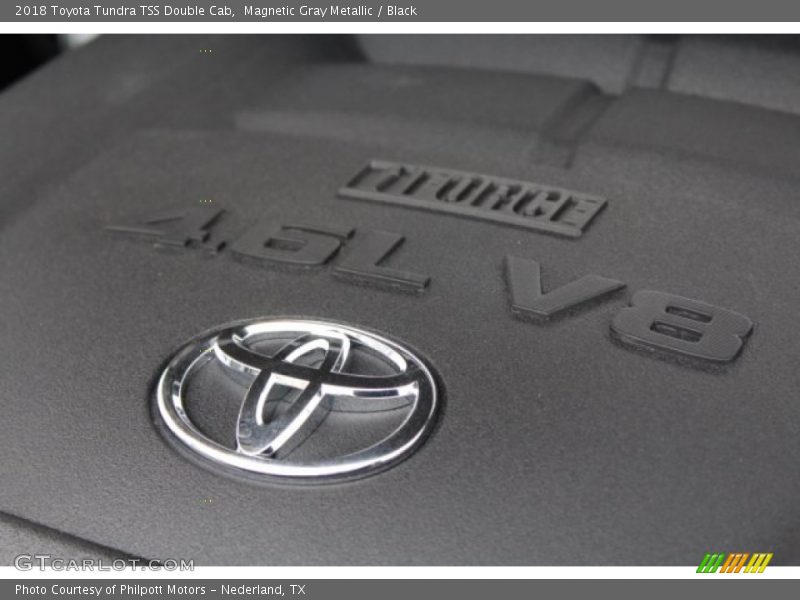 Magnetic Gray Metallic / Black 2018 Toyota Tundra TSS Double Cab