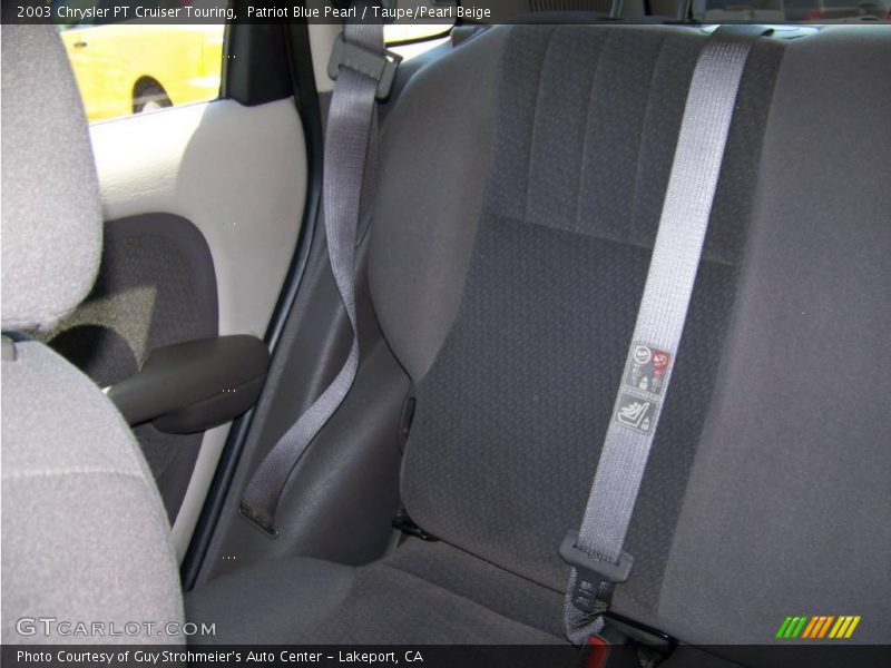 Patriot Blue Pearl / Taupe/Pearl Beige 2003 Chrysler PT Cruiser Touring