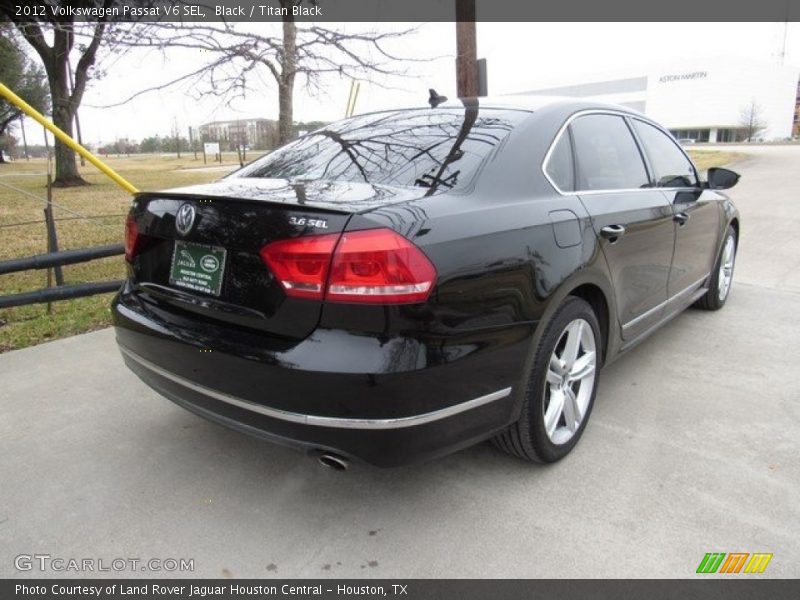 Black / Titan Black 2012 Volkswagen Passat V6 SEL