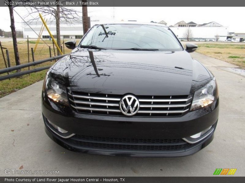 Black / Titan Black 2012 Volkswagen Passat V6 SEL