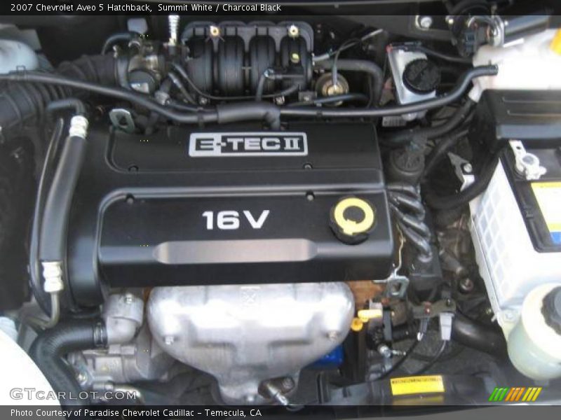 Summit White / Charcoal Black 2007 Chevrolet Aveo 5 Hatchback