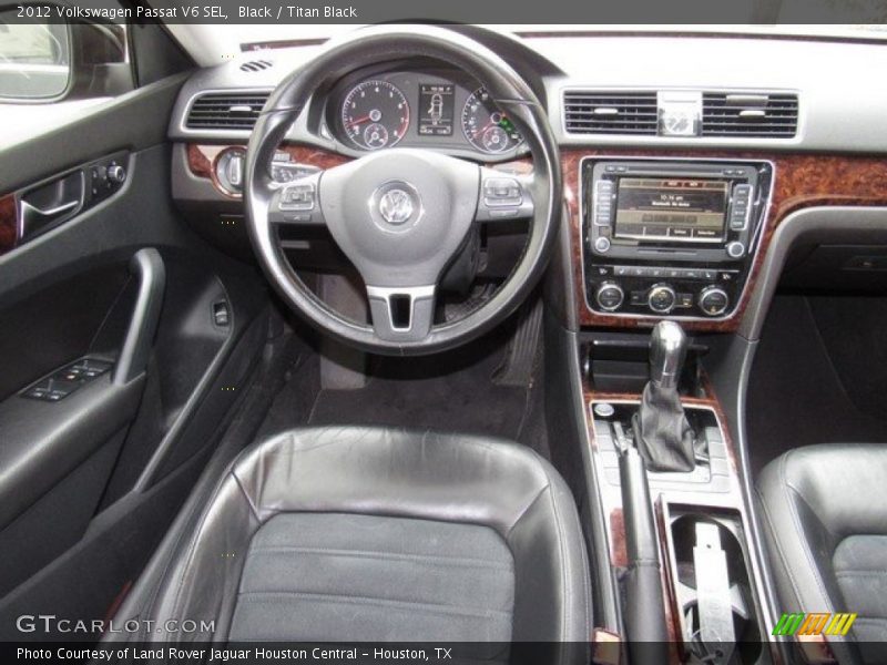 Black / Titan Black 2012 Volkswagen Passat V6 SEL