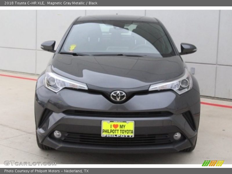 Magnetic Gray Metallic / Black 2018 Toyota C-HR XLE