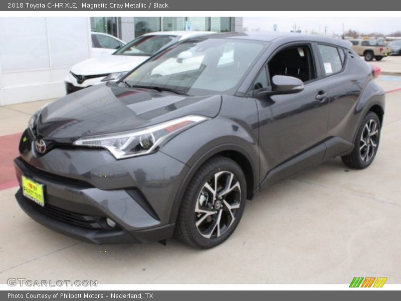 Magnetic Gray Metallic / Black 2018 Toyota C-HR XLE