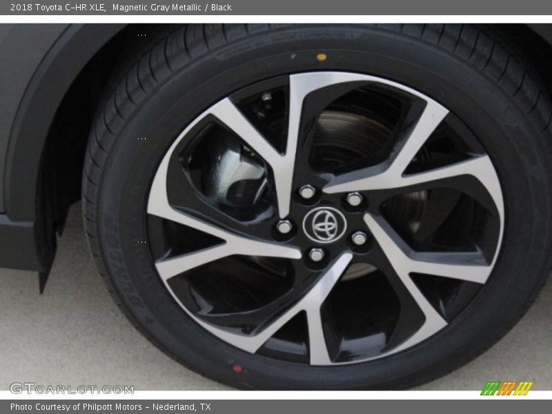 Magnetic Gray Metallic / Black 2018 Toyota C-HR XLE