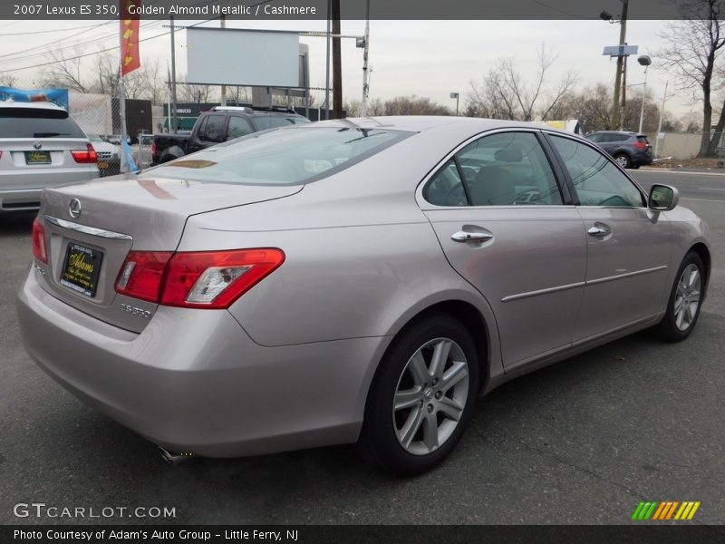 Golden Almond Metallic / Cashmere 2007 Lexus ES 350