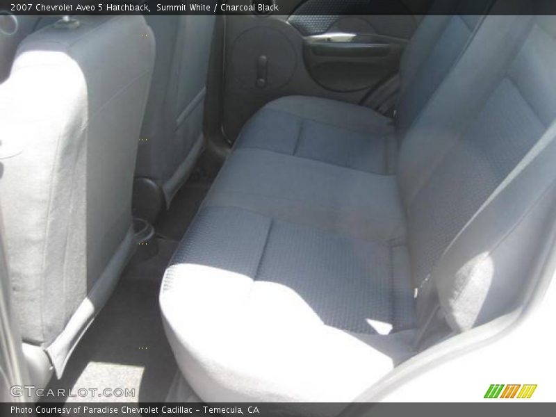 Summit White / Charcoal Black 2007 Chevrolet Aveo 5 Hatchback