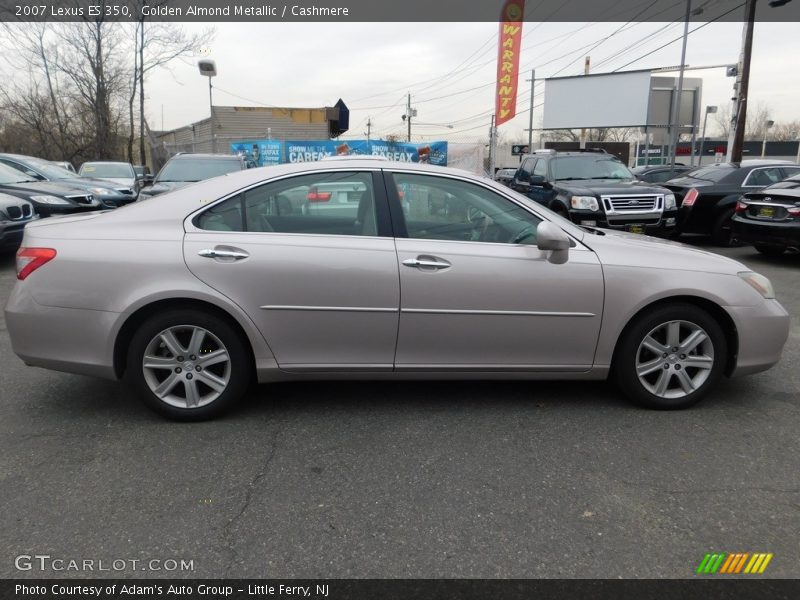 Golden Almond Metallic / Cashmere 2007 Lexus ES 350