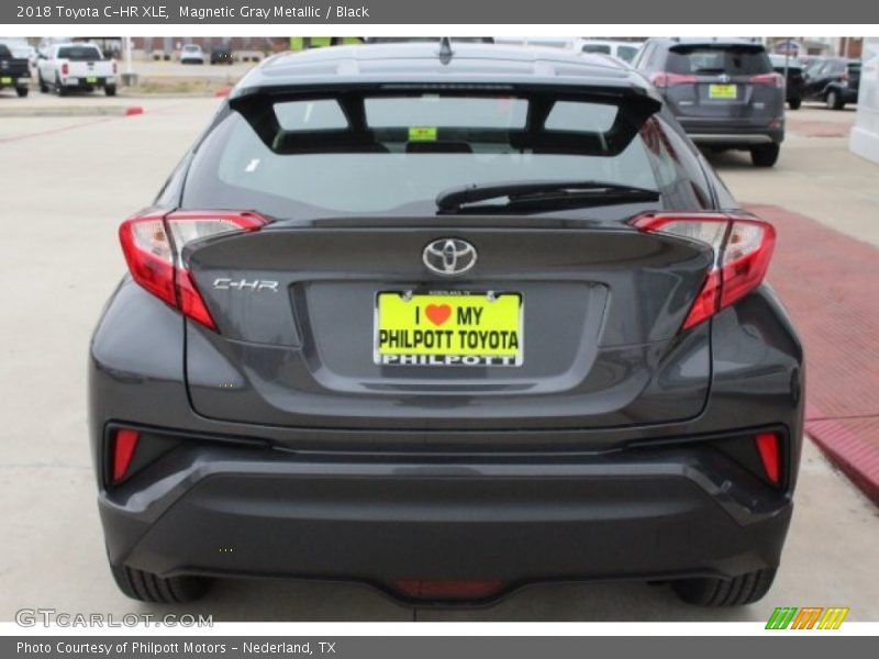 Magnetic Gray Metallic / Black 2018 Toyota C-HR XLE