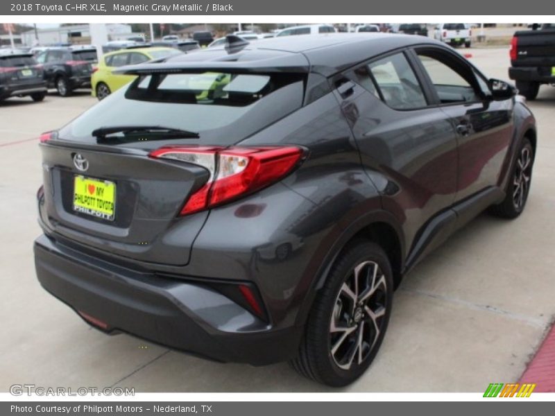 Magnetic Gray Metallic / Black 2018 Toyota C-HR XLE